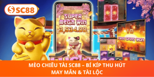 Mèo Chiêu Tài SC88 – Kích Hoạt Lộc Vàng, Đón May Mắn Bùng Nổ